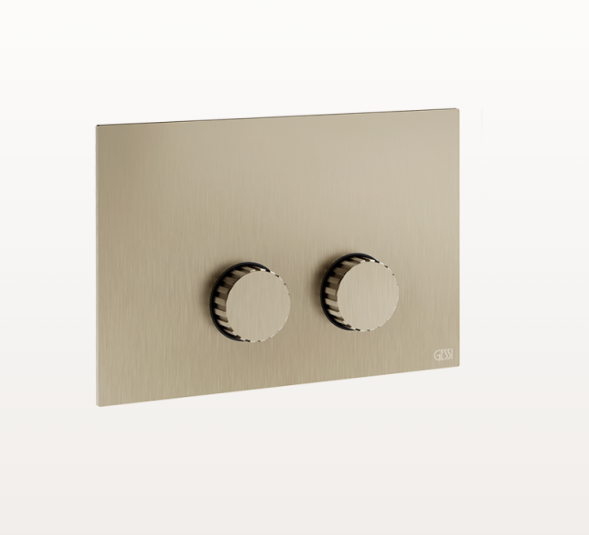 Gessi Клавиша смыва, Incastri Total Look, для унитаза, шгв 215*19*145, цвет Никель матовый