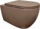 Унитаз ISVEA Infinity подвесной ШГВ 365*530*400 цвет-коричневый матовый 10NF02001-2H