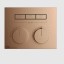 Gessi Смеситель для душа, HI FI Compact, на 3 потребителя, цвет медь матовая  63006#708