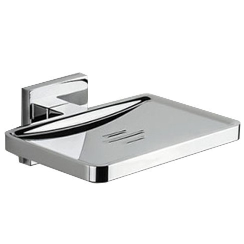 Мыльница COLOMBO DESIGN BASICQ B3781 настенная несъемная цвет хром