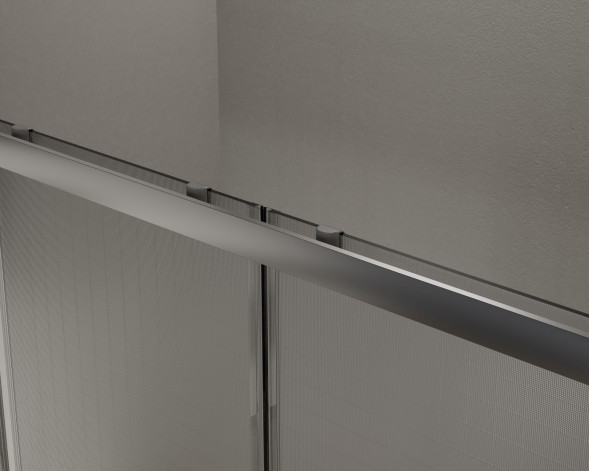 Vincea Душевая дверь Сити (City) VDS-5CT2170MT, 1700, хром, стекло текстурное