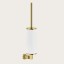Gessi Ёршик, Inciso, шгв 76*105*475, цвет колбы белый, цвет черный брашированный металл  58519#707