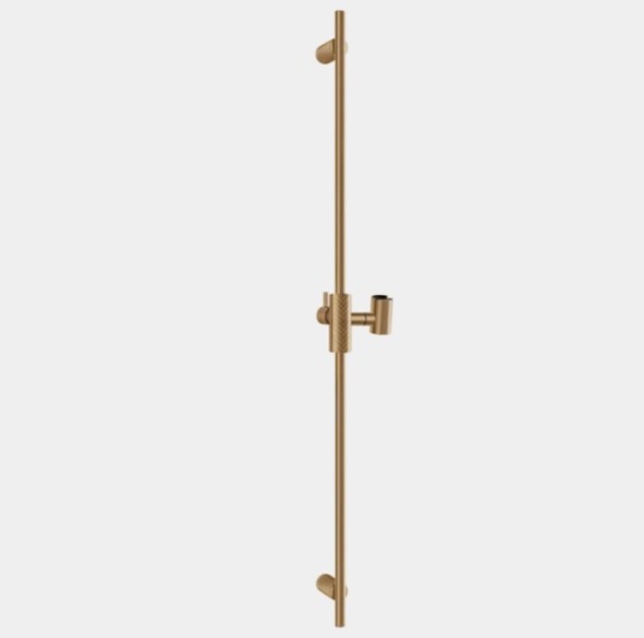 Gessi Штанга для душа, Habito Bath Shower, 900, цвет брашированная бронза PVD  70044#726