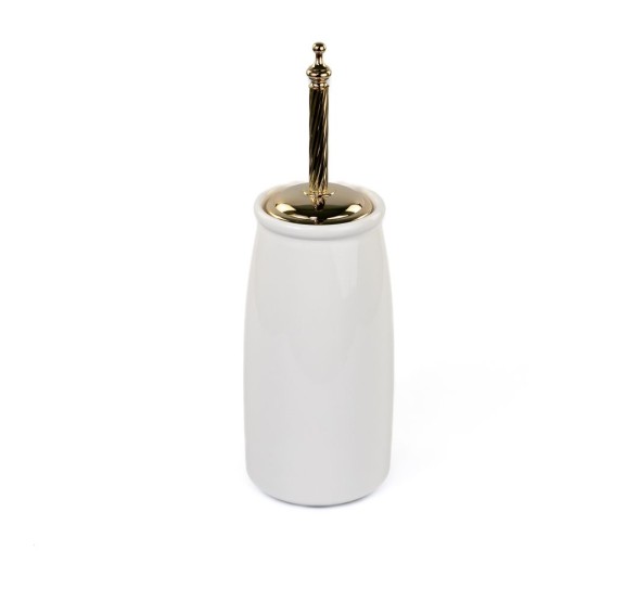 Stil Haus Giunone, напольный керамический ёрш, цвет золото