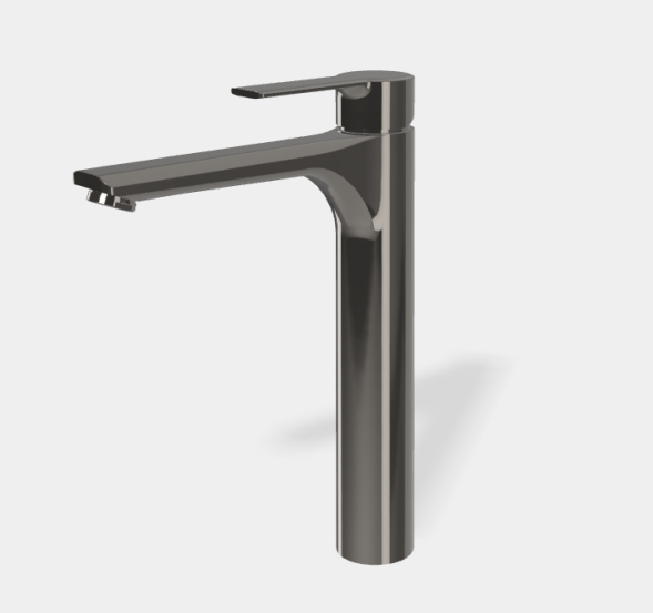 Смеситель для раковины, Fima Carlo Frattini, Mast, цвет-чёрный хром F3131/HCN.1