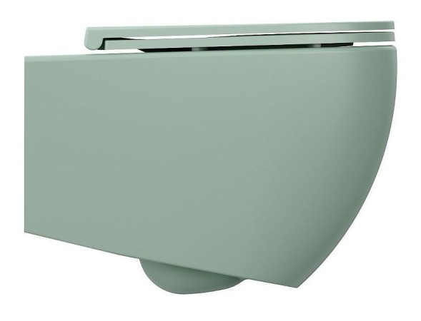Унитаз ISVEA Infinity подвесной ШГВ 365*530*400 цвет-мятно-зеленый матовый 10NF02001-2T