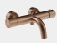 Gessi Смеситель для ванны и душа, Habito Unito, цвет медь матовая 70013#708
