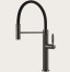 Gessi Смеситель для кухни, VENTI20, цвет Черный брашированный металл  60634#707