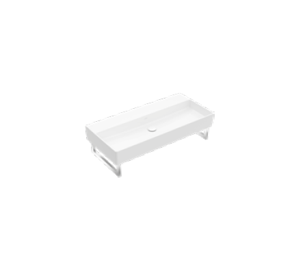 Villeroy&amp;Boch Раковина, Memento 2.0, шгв 1000*470*95, отверстия для смесителя-2, цвет-альпийский белый 4A221L01