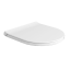 Сиденье с крышкой SIMAS VIGNONI с микролифтом быстросъемное цвет белый матовый петли хром VI006.BM