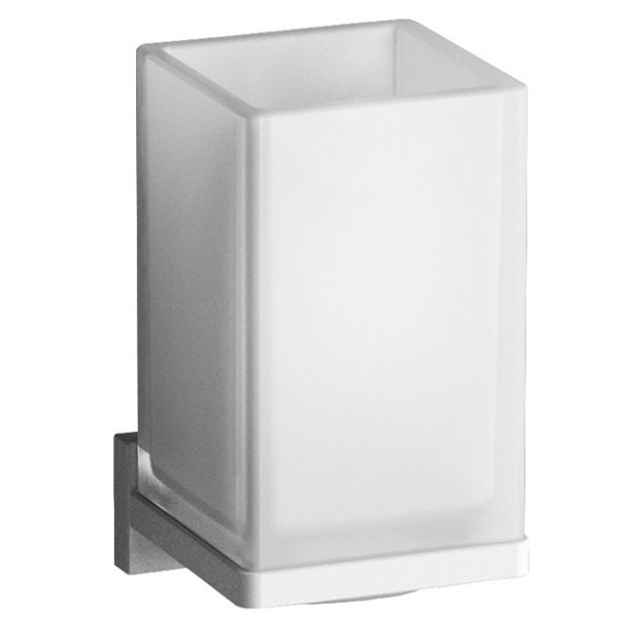 Стакан COLOMBO DESIGN LOOK B1602.BM настенный цвет белый матовый
