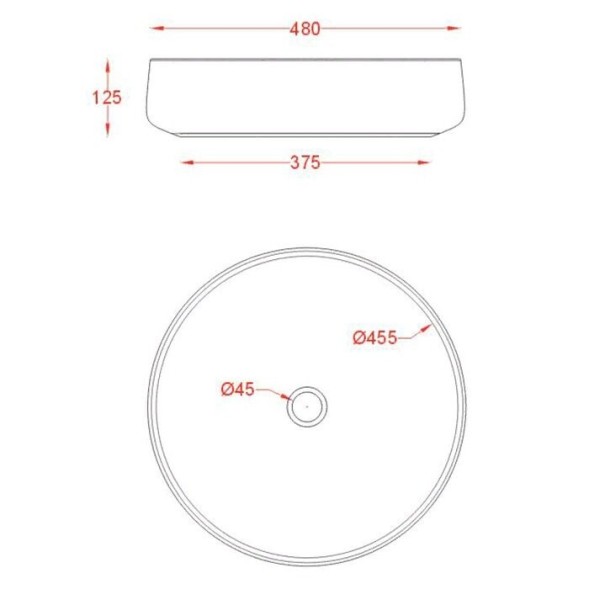 Раковина Artceram Cognac Quadro  накладная без отверстий  цвет Blue sapphire COL002 16 00