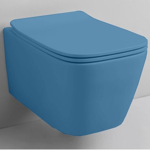 Унитаз Artceram A16 подвесной безободковый  цвет цвет avio ASV003 38 00