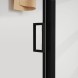Vincea Душевой уголок Сити (City) VSR-5CT9011CLB, 1100*900, черный, стекло прозрачное