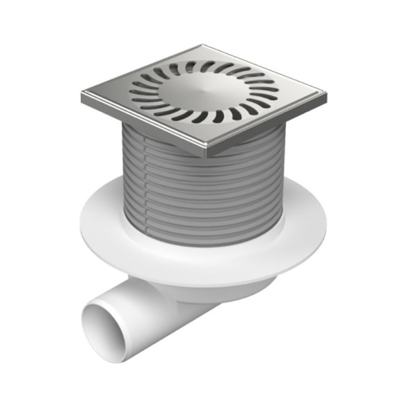 Paini Душевой трап с решеткой 125х125 мм, Нептун