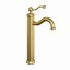 Paini 88PJ205LL Смеситель для раковины Дуомо высокий, брашированное золото