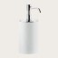 Gessi Дозатор для жидкого мыла, Rilievo, шгв 75*97*194, цвет дозатора хром#белый  59537#031