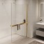 Vincea Душевая перегородка Волк-Ин (Walk-In) VSW-1HR120CLG, 1200*2000, брашированное золото, стекло прозрачное