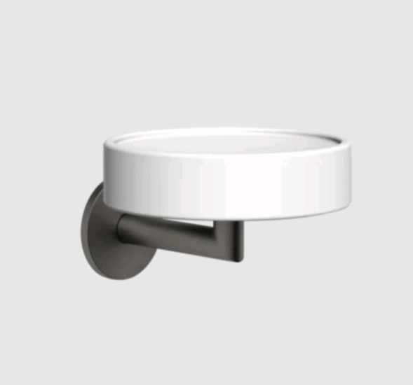 Gessi Мыльница, шгв 115*127*78, цвет белый#латунь  63601#710