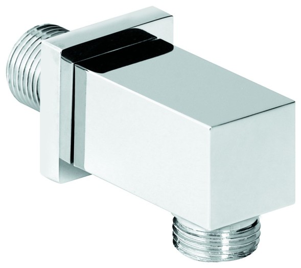 Emmevi, квадратный водоотвод 5х5 см, подключение 1/2", цвет бронза C06909/BR