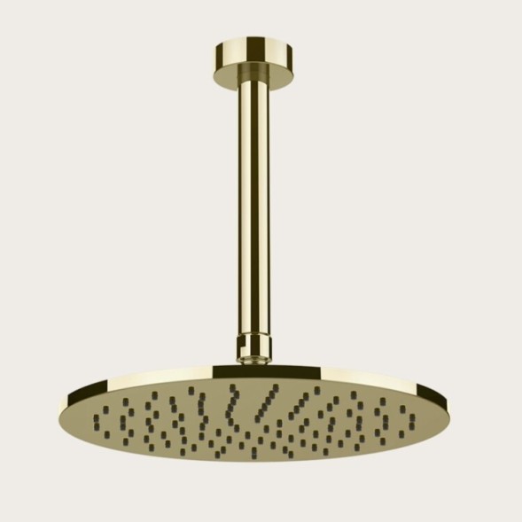 Gessi Верхний душ, VENTI20, 328*328, цвет Матовая латунь  65149#727