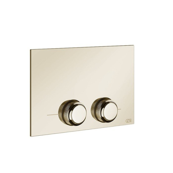 Gessi Клавиша смыва, Ingranaggio, шгв 245*12*155, цвет черный металл  54635#706