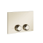 Gessi Клавиша смыва, Ingranaggio, шгв 245*12*155, цвет черный металл  54635#706