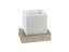 Gessi Стакан, Rettangolo, шгв 140*97.5*116.5, цвет чёрный#хром  20808#031