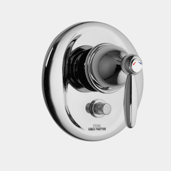 Смеситель для душа, Fima Carlo Frattini, Olivia, на 2 потребителя, цвет-хром F5009X2CR