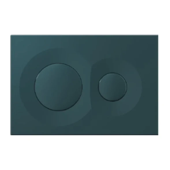 Клавиша смыва ISVEA Dome 54DM0114I для инсталляции Durezza цвет изумрудный матовый 54DM0114I