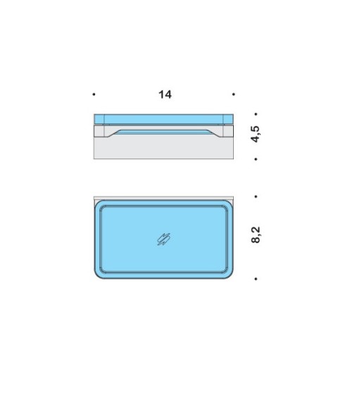 Мыльница COLOMBO DESIGN FOREVER B2901 настенная цвет хром