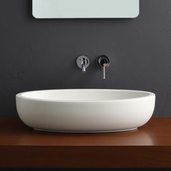 Раковина Scarabeo PLANET накладная без перелива без отверстий цвет белый 8111