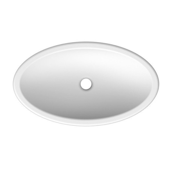 Раковина Scarabeo PLANET накладная без перелива без отверстий цвет белый 8111
