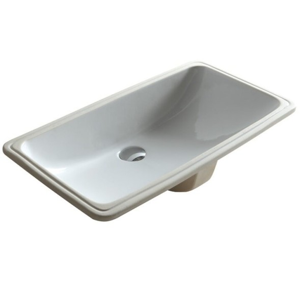 Раковина GALASSIA 2036 встраиваемая снизу, белая