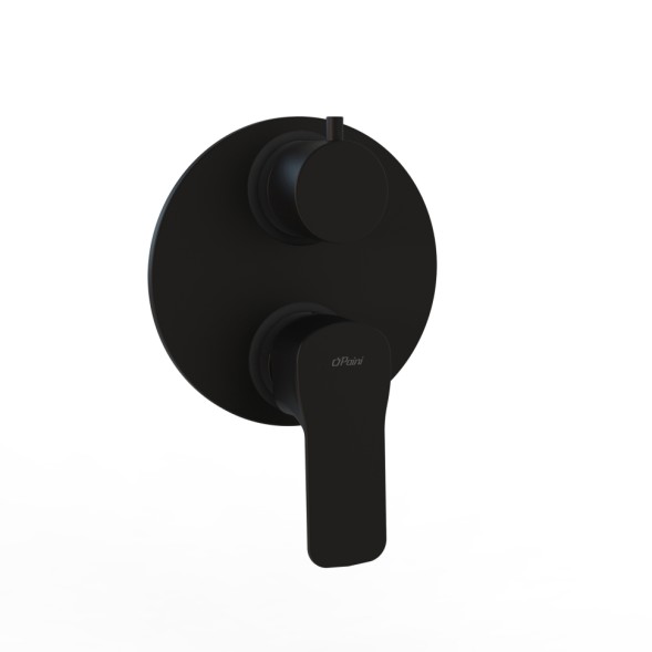 Paini P4YO6911 Смеситель для ванны Вива Стайл встраиваемый, черный