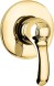 Emmevi Harmony, встраиваемый в стену однорычажный смеситель для душа, цвет золото 22009/OR