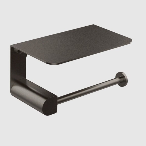 Gessi Бумагодержатель, Rilievo, шгв 168*82*28, цвет брашированный никель 59455#149