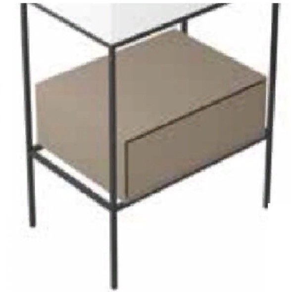 Ящик выдвижной GALASSIA Meg11 PRO 8915 FA цвет болотный матовый