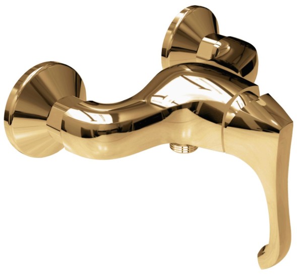 Emmevi Ares, однорычажный смеситель для душа, без набора для душа, цвет бронза 76002/BR