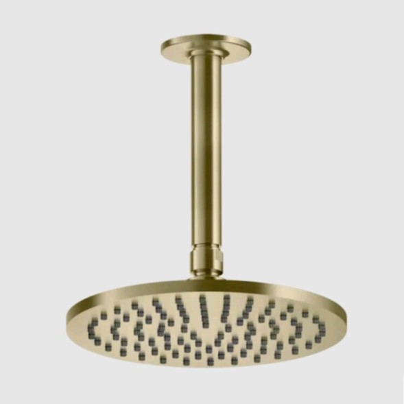 Gessi Верхний душ, Habito Bath Shower, 250*250, цвет брашированный никель 66148#149