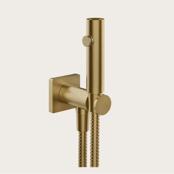 Gessi Гигиенический душ, цвет брашированная теплая бронза  59153#726