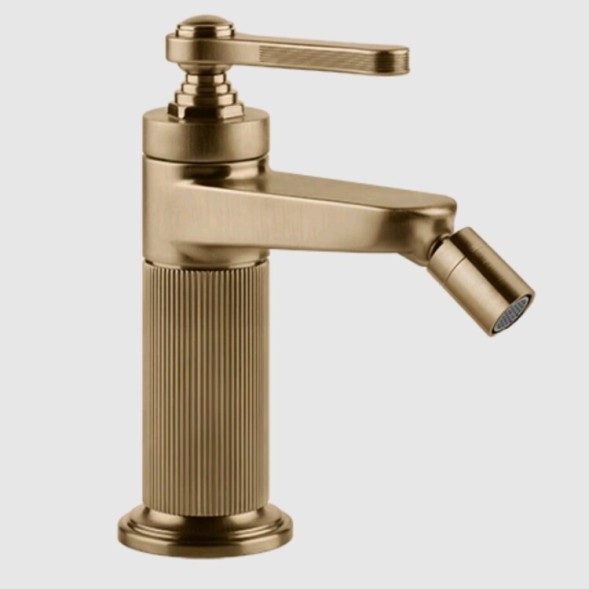 Gessi Смеситель для биде, VENTI20, цвет брашированная теплая бронза  65007#726