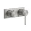Gessi Смеситель для душа, 316 Bath Shower, на 2 потребителя, цвет Брашиварованная сталь  54079#239