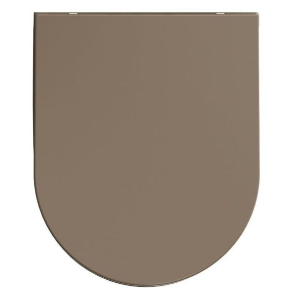 Сиденье для унитаза ISVEA Infinity VEA Rondo F50  ШГ 365*445 цвет коричневый матовый 40KF0531I