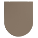 Сиденье для унитаза ISVEA Infinity VEA Rondo F50  ШГ 365*445 цвет коричневый матовый 40KF0531I