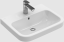 Villeroy&amp;Boch Раковина, Architectura, шгв 600*470*125, отверстия для смесителя-1 сквозное, 2 промаркированных, цвет-альпийский белый 41886001