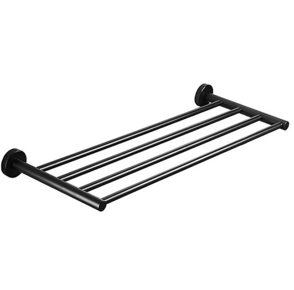 Полотенцедержатель COLOMBO DESIGN PLUS W4987.NM Полка цвет черный матовый