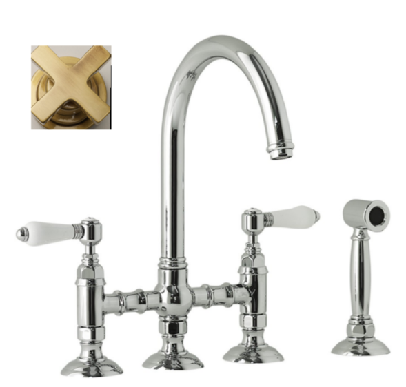 Nicolazzi Смеситель для кухни Cucina 1460WS BZ 69 цвет бронза