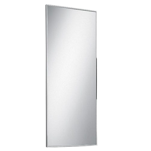 Зеркало COLOMBO DESIGN FASHION MIRRORS B2040 настенное в раме цвет полированная н/сталь