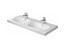 Duravit Раковина, D-Code, шгв 1200*490*180, отверстия для смесителя-1, цвет белый 03481200002
